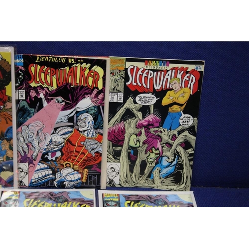 16 - A COLLECTION OF MARVEL SLEEP WALKER COMICS, to include 5 copies of issue 10 1992