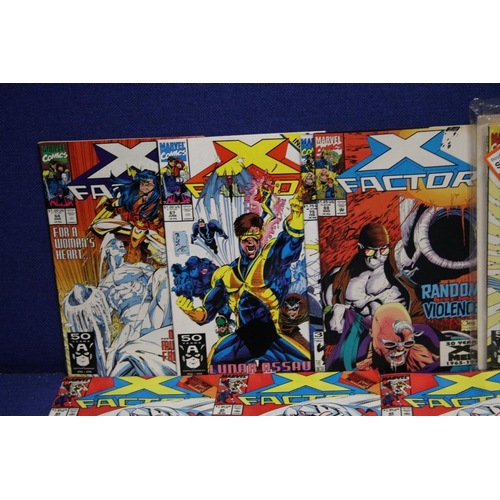 20 - AMALGA COMICS- X PATROL TWENTY PLUS ISSUES OF VOLUME 1 APRIL 1996, together with 12 X factor comics ... 