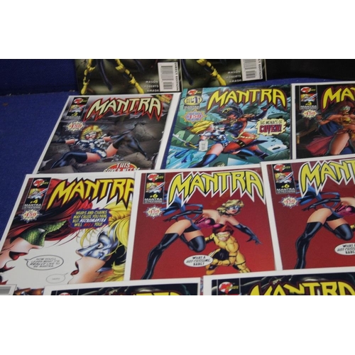 25 - A COLLECTION OF MANTRA COMICS, to include issues 1-4 and 6 and 7 multiple copies