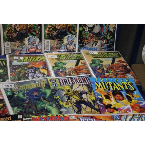 29 - A QUANTITY OF COMICS, to include DC'S, Marvel, Firebrand #1, Outlaw 7 #2, Heros reborn, Two face, Th... 