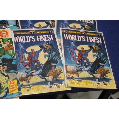 32 - DC COMICS WORLDS FINEST, including Legends of the worlds finest, Worlds at war, and worls collide, D... 