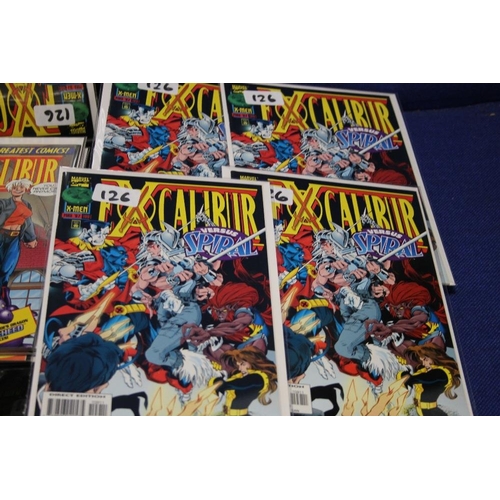 35 - A COLLECTION OF MARVEL EXCALIBUR COMICS, including multiple issues 1990s onwards to include #2, 116,... 