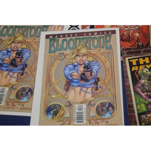 38 - MARVEL BLOODSTONE COMICS, to include multiple issues #3, #4 and 1 issue of #2