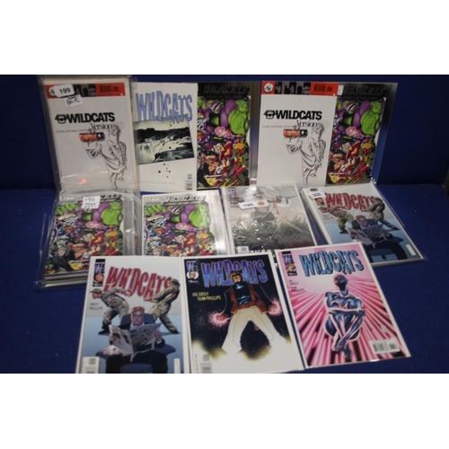 48 - A COLLECTION OF WILDCATS COMICS, to include #1 source book numerous copies