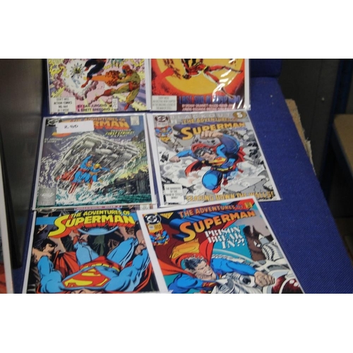 61 - DC COMICS THE ADVENTURES OF SUPERMAN, to include issues 430, 449, 461, 477, 480 and many more