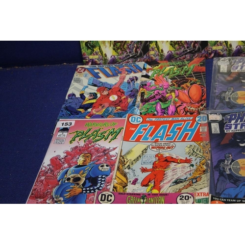 57 - A COLLECTION OF COMICS, to include King Flash Gordon issue 91, DC Flash issues 82,221,223, Superman ... 