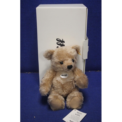 265 - A BOXED STEIFF PADDY BEAR