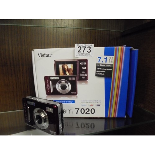 273 - Vivitar Digital Camera (New)