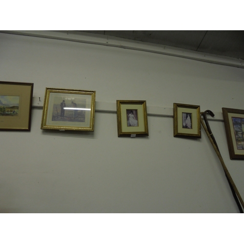 94 - 3 x Gilt Framed Prints (1 x Angelus)