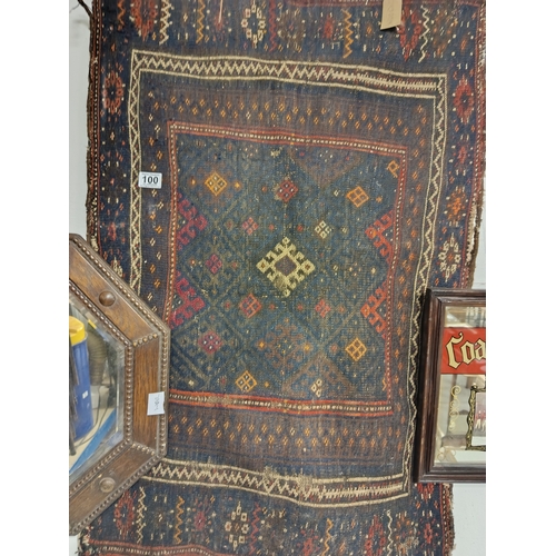 100 - Persian Rug (Size 70cm w x 105cm L)