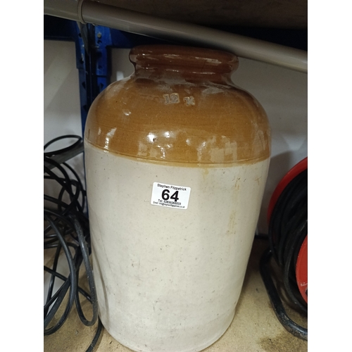 64 - large Stone Jar