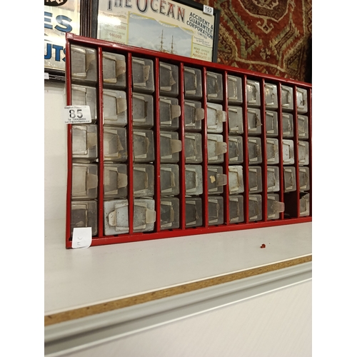 85 - metal Storage piece