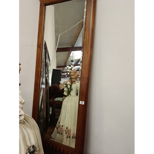 20 - Large rectangular mirror