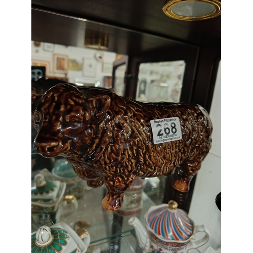 268 - Highland Cow & Counter Bell
