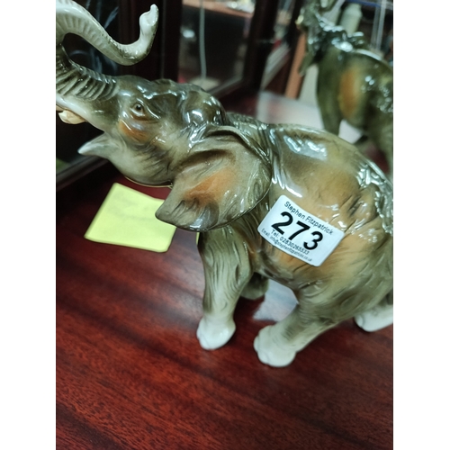 273 - Royal Dux Elephant