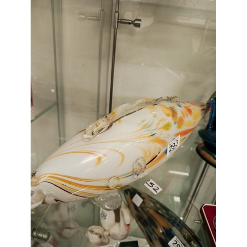 293 - Murano Glass Fish