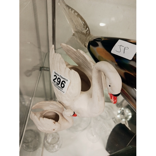 296 - 2 x Goebal Swans