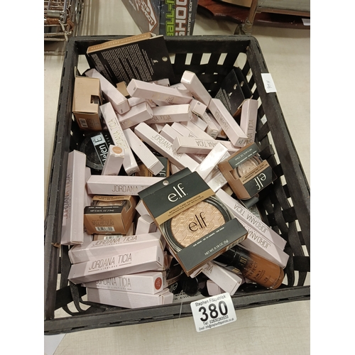 380 - Black Basket lot of Lip Gloss / Make Up