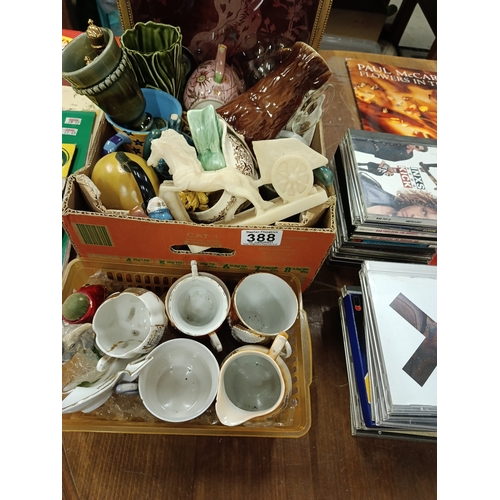 388 - Lot of China & Cups