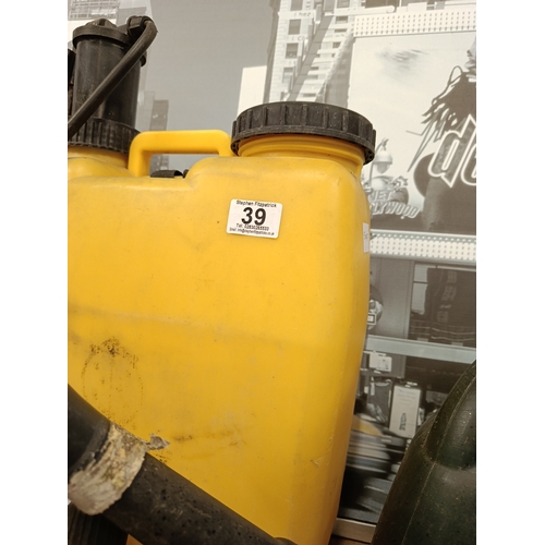 39 - Yellow Sprayer & Watering Can