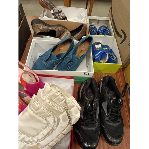 401 - Lot of shoes - kids / Ladies & gents