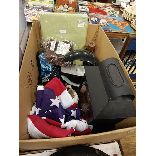 404 - Box Lot - Bed Sheets & Jugs & Decorative Pieces