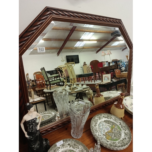 102 - Hexagonal Mirror