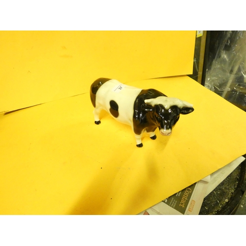 37 - CERAMIC COW