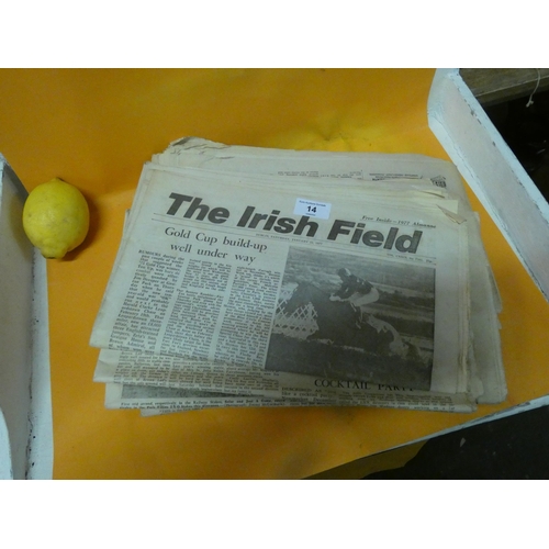 14 - IRISH  FIELD  OLD COLLECTION FROM 70'S