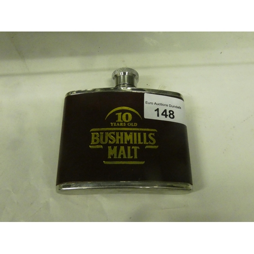 148 - BUSHMILLS MALT HIP FLASK