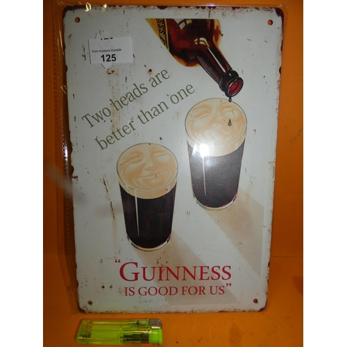 125 - GUINNESS IS GOOD FOR US 