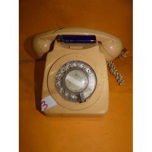 3 - OLD BAKELITE TELEPHONE