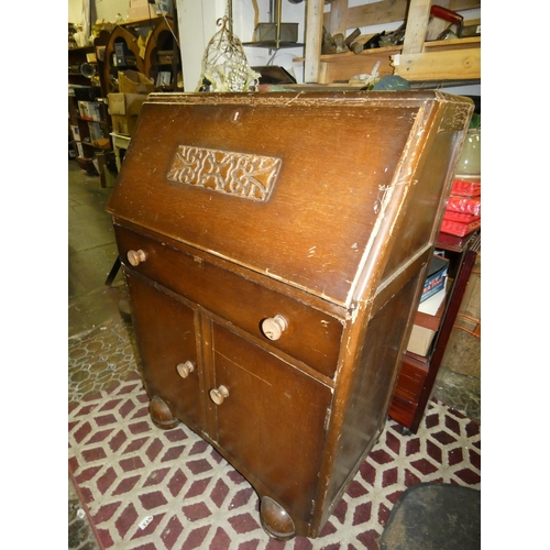 159 - OLD WRITING BUREAU