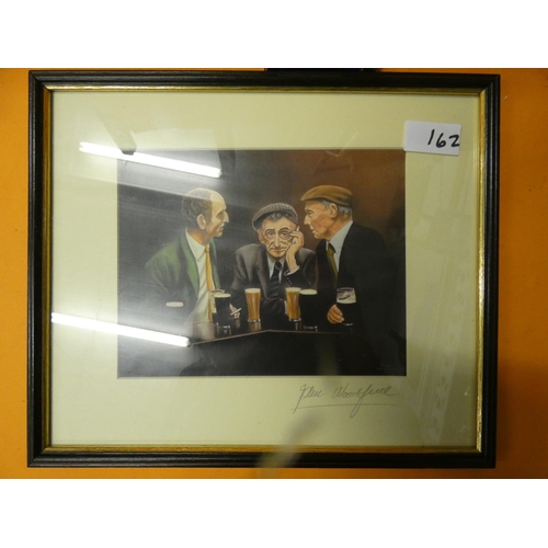 162 - ORIGINAL PRINT SIGNED BY ARTIST JOHN WOODFULL