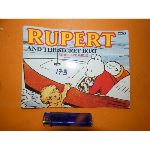 173 - RUPERT AND THE SECRET BOAT