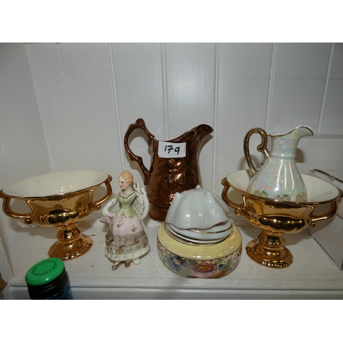 179 - CHINA AND POTTERY LOT