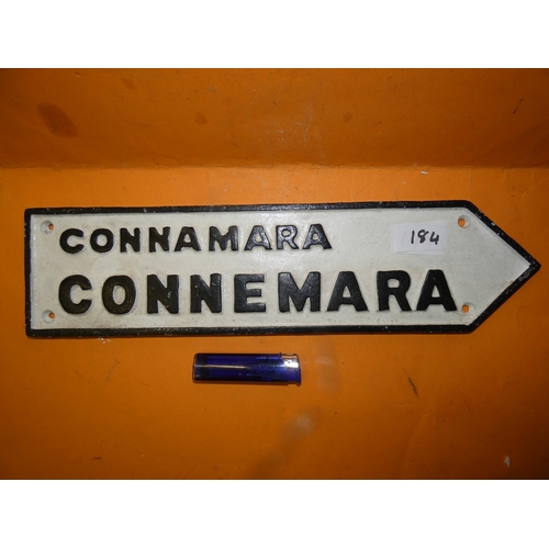 184 - CONNEMARA CAST SIGN