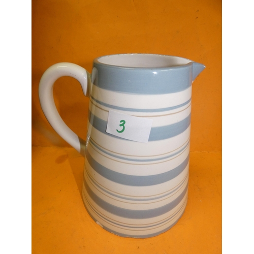 STAMPED BUTTERMILK JUG