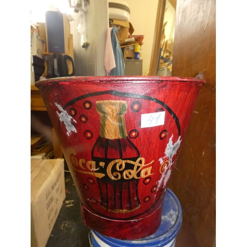 41 - COCA-COLA BUCKET