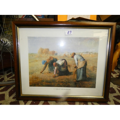 89 - J.F MILLET - THE GLEANERS