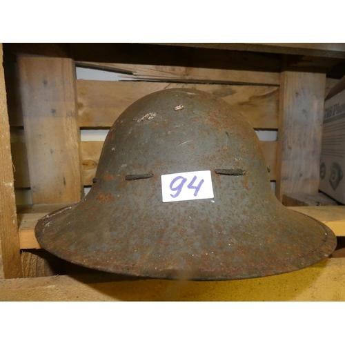 94 - W.W2 AIR WARDEN HELMET