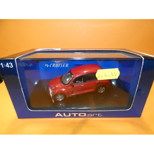 196 - AUTOART COLLECTABLE CHRYSLER CRUISER -CHRYSLER LICENSED PRODUCT