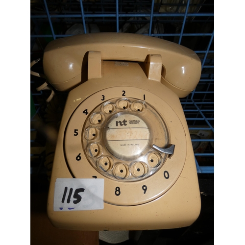 115 - OLD BAKELITE TELEPHONE