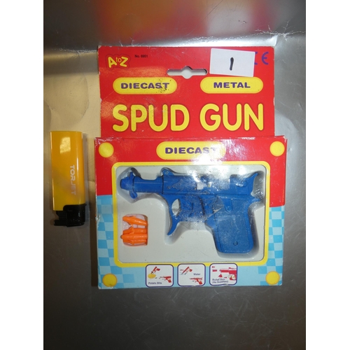 1 - DIE CAST SPUD GUN