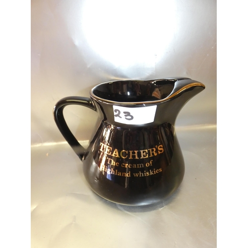 23 - TEACHERS WHISKY JUG