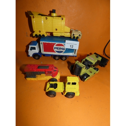 12 - COLLECTION OF METAL CARS
