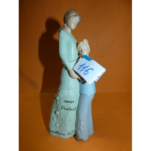 116 - FIGURINE MOM ABD SON