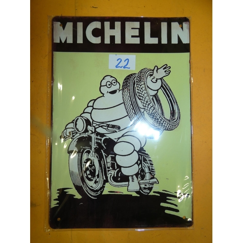 22 - STEEL SIGN MICHELIN