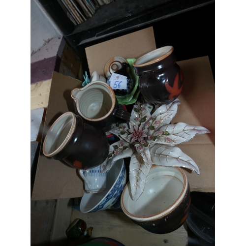 56 - LOT OF CERAMICS