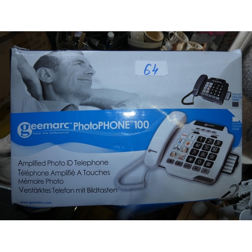 64 - PHOTO ID TELEPHONE